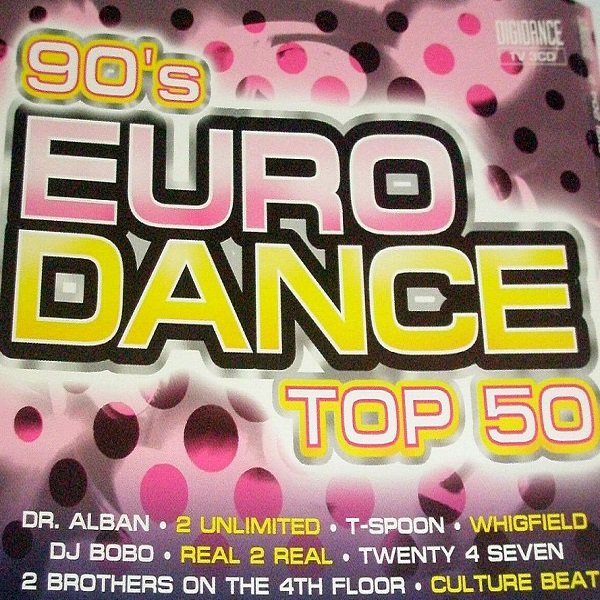 Сборник - 90's Euro Dance Top 50