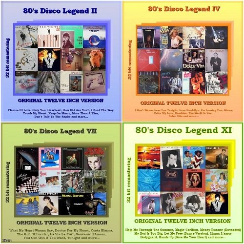 Сборник - 80's Disco Legend. Vol 01-11